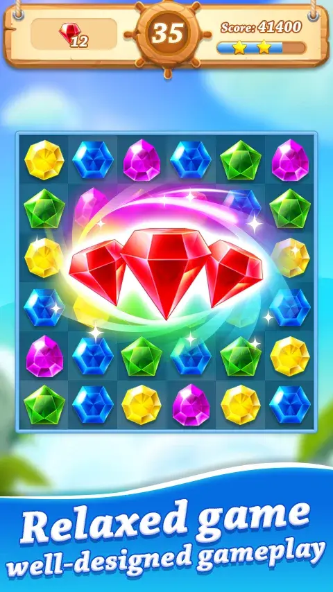Jewel Pirate - Treasure Legend gameplay screenshot