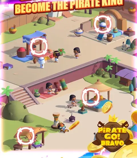 Pirate Go: Bravo gameplay screenshot