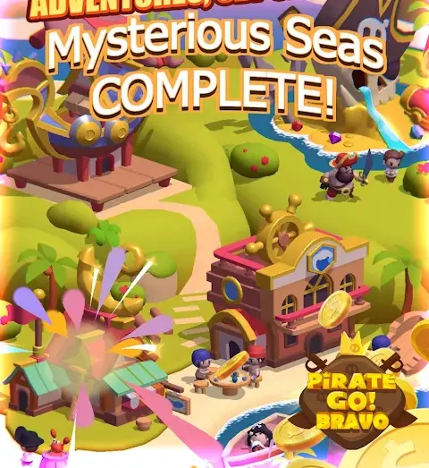 Pirate Go: Bravo gameplay screenshot, second view