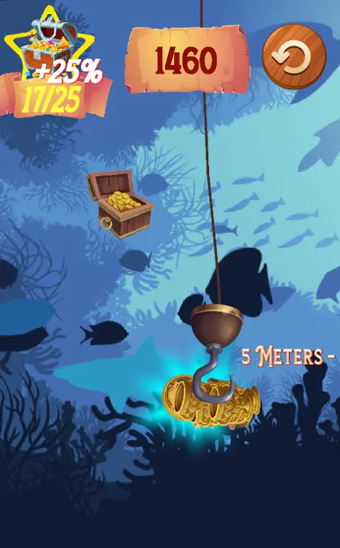 Pirates Treasure gameplay screenshot, second view