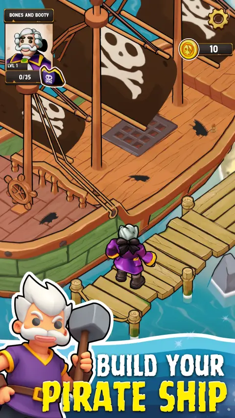 The Lost Pirate: Treasure Hunt gameplay screenshot